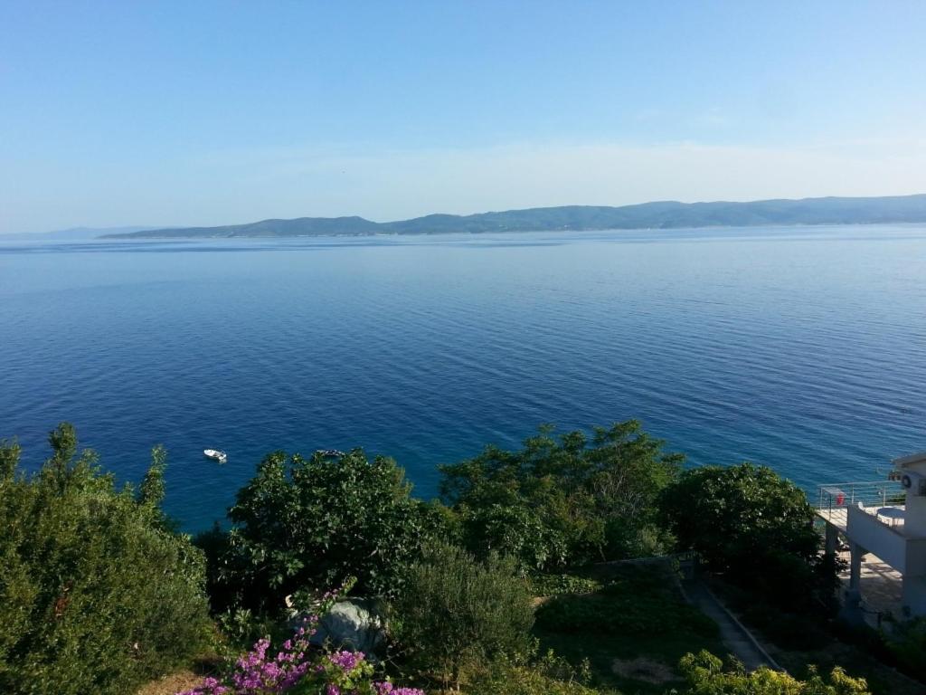 Studio Apartment In Pisak With Sea View, Balcony, Air Conditioning, Wi-Fi Exterior photo